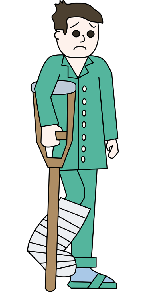 broken, cartoon, cast